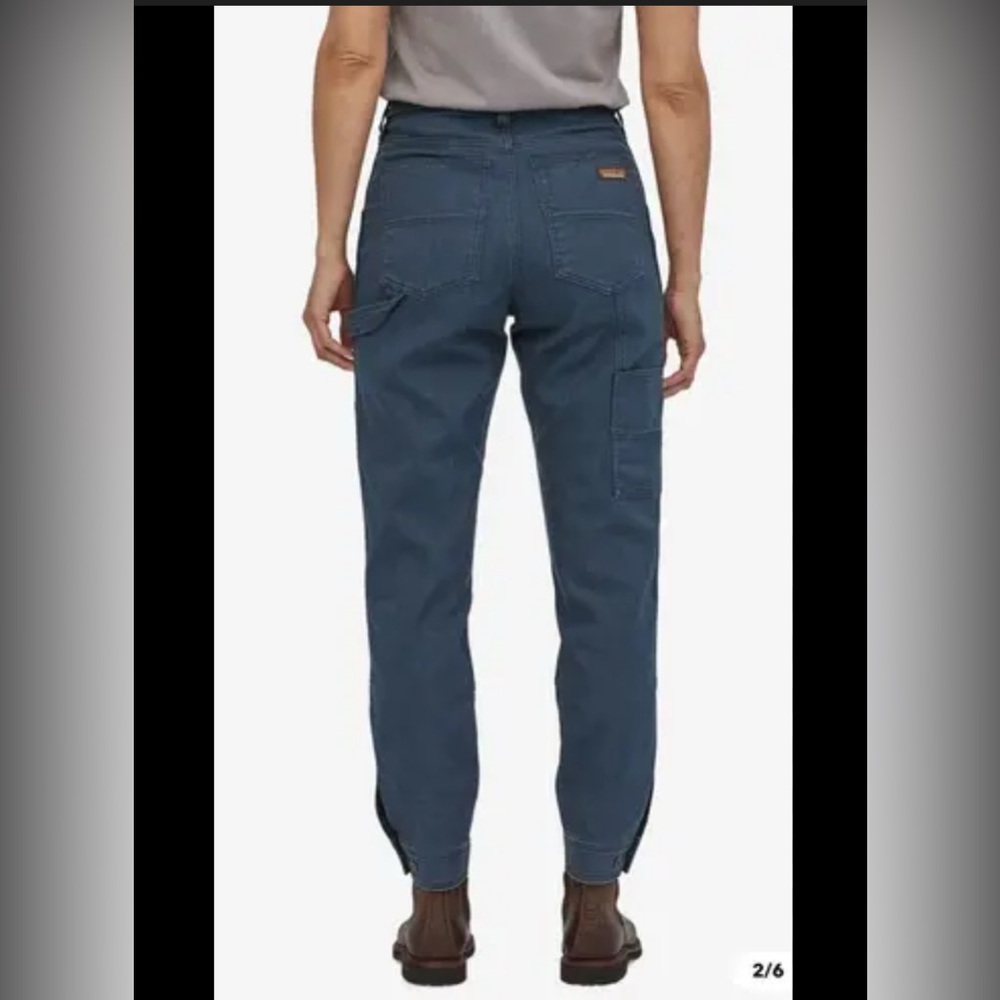 Patagonia Womens All Seasons Hemp Double Knee Workwear Pants 6